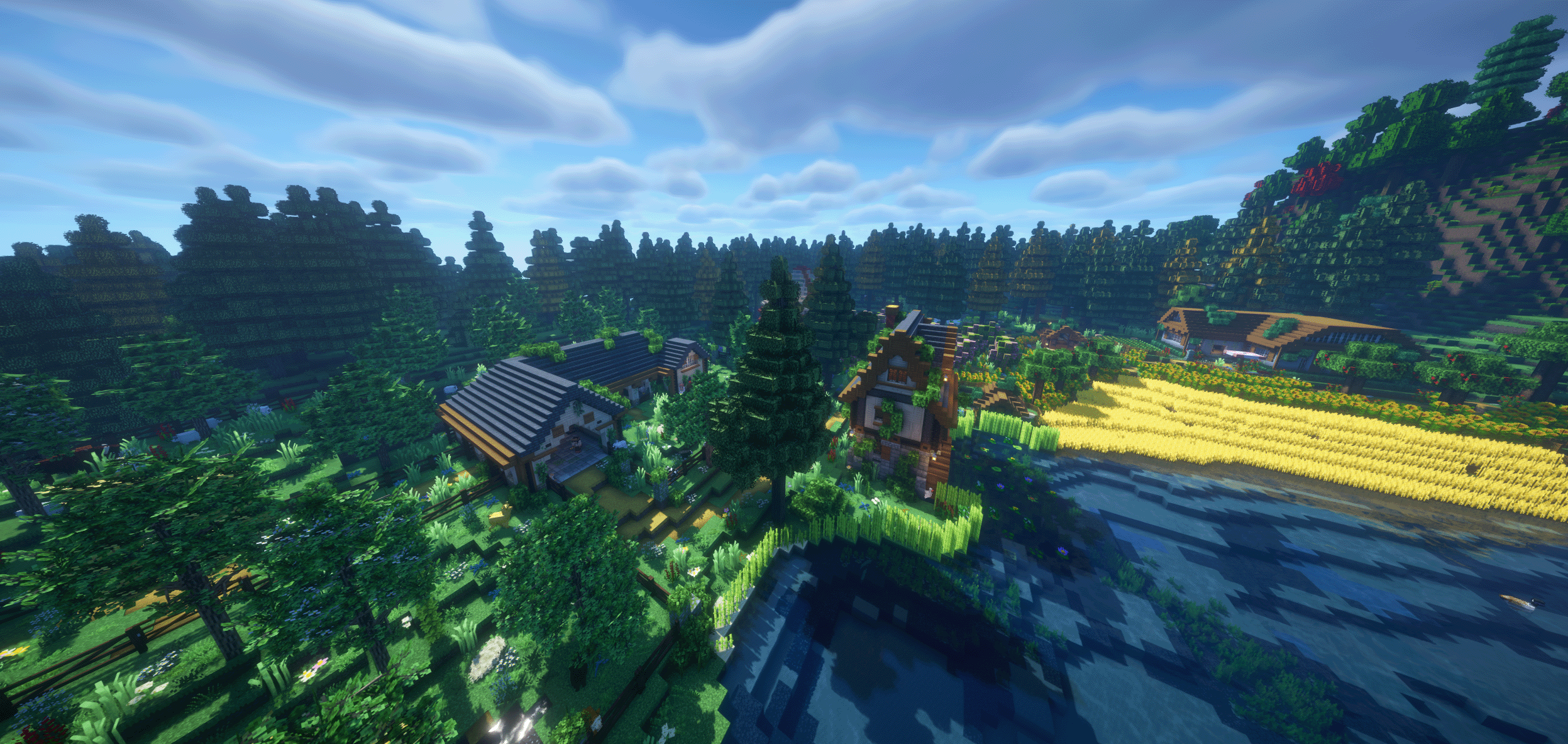Cozy Zen Minecraft world screenshot