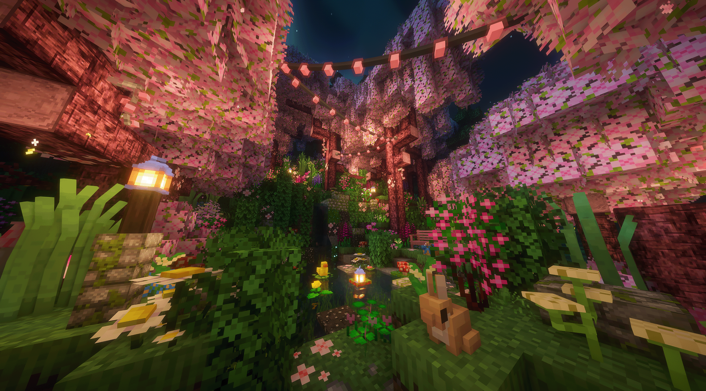 Cozy Zen Minecraft world screenshot